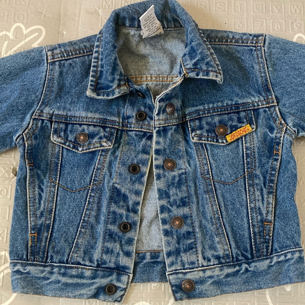 Jordache Jean Jacket, Size 18MO Vintage
